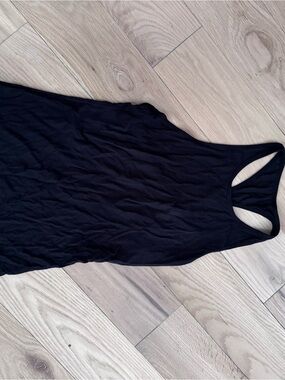 lululemon athletica Black Racerback Tank Top